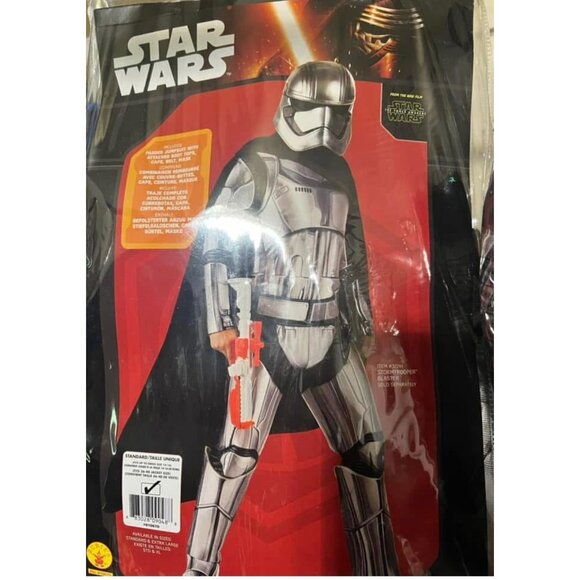 Rubie's Star Wars Captain Phasma Adult Costume Cosplay Halloween Force Awakens - Picture 1 of 16